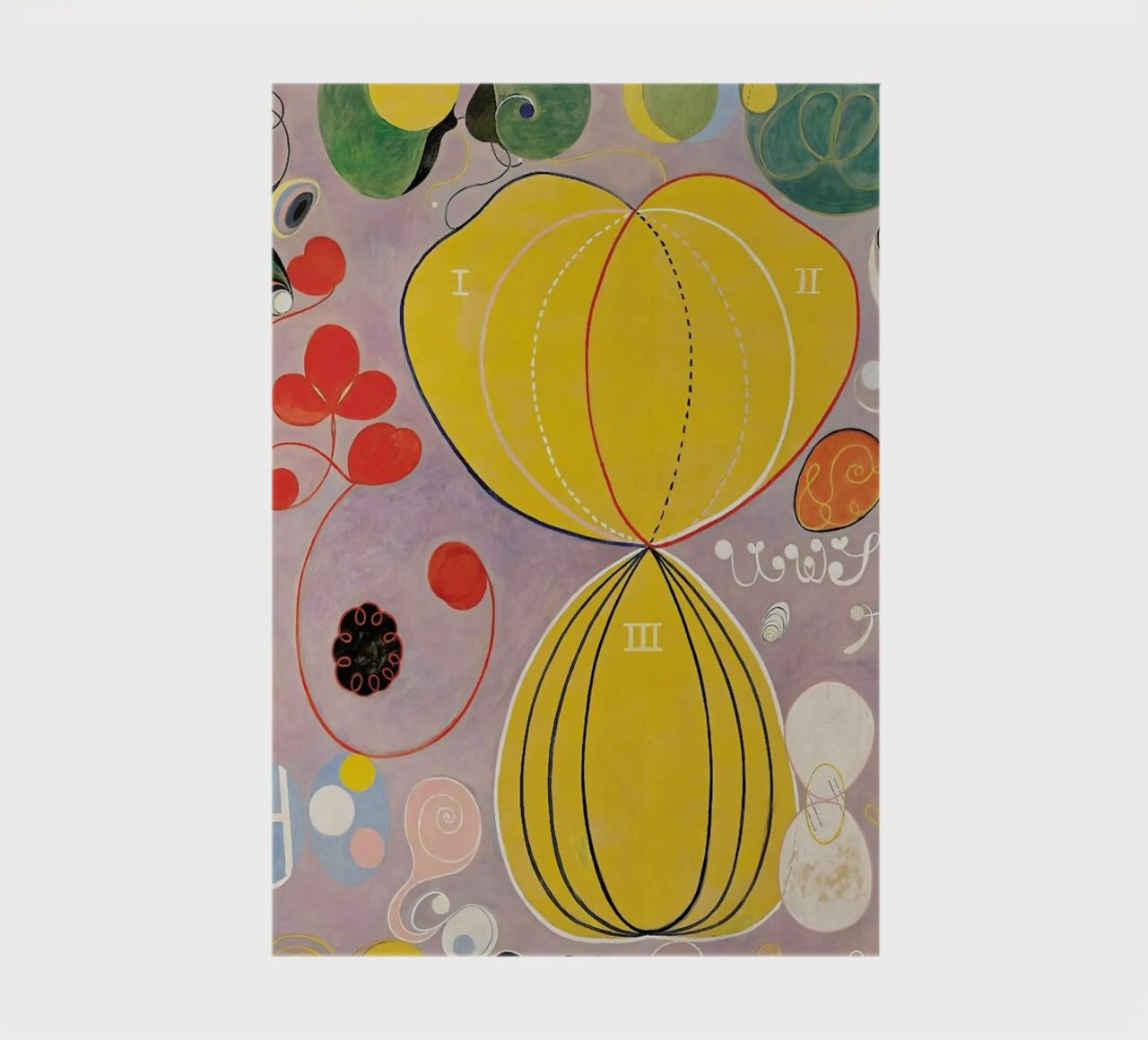 Hilma af Klint - The Ten Largest, No. 7 III carnet de notes de Vintage by JUNIQE