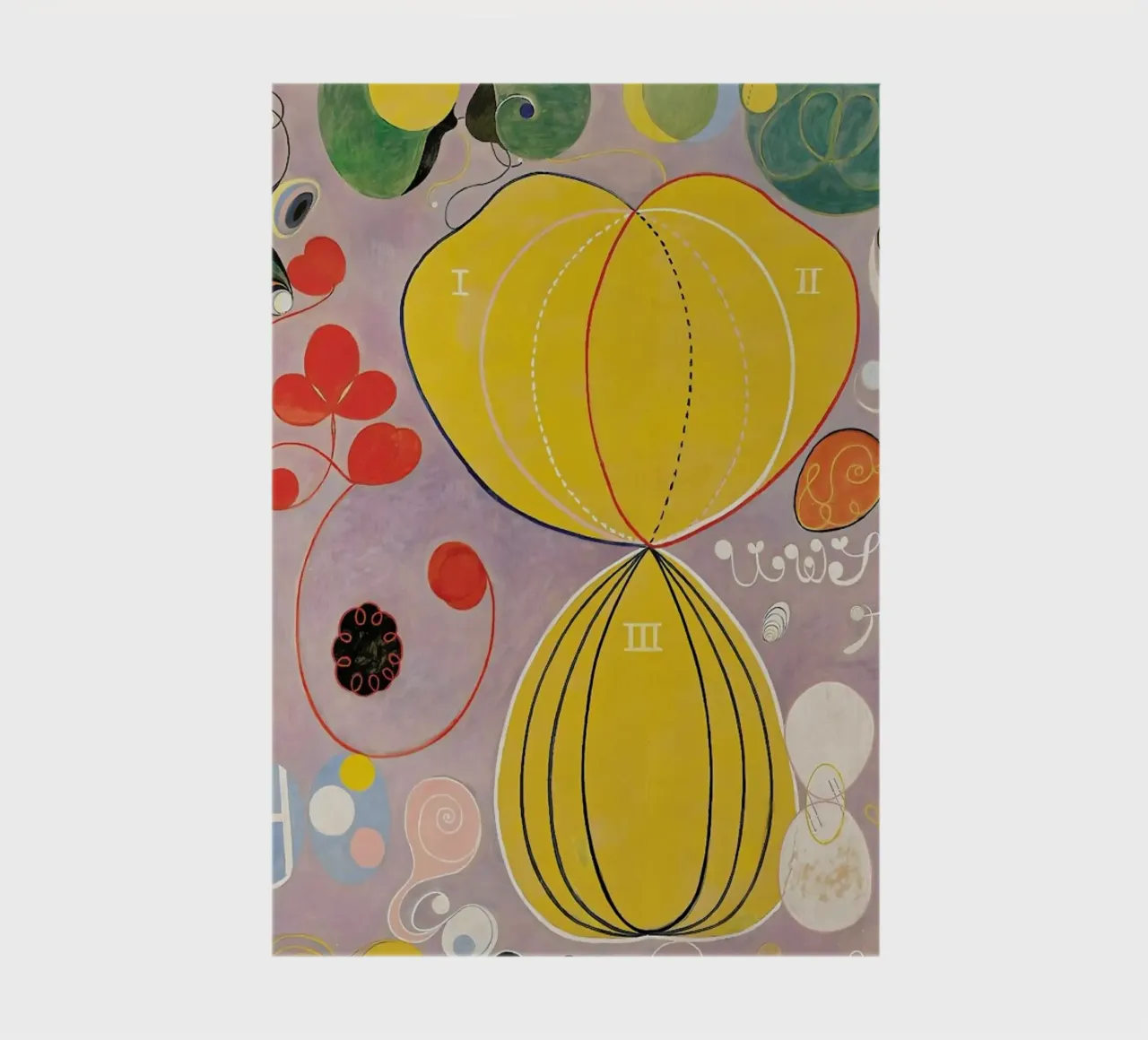 Hilma af Klint - The Ten Largest, No. 7 III Notizbuch von Vintage by JUNIQE