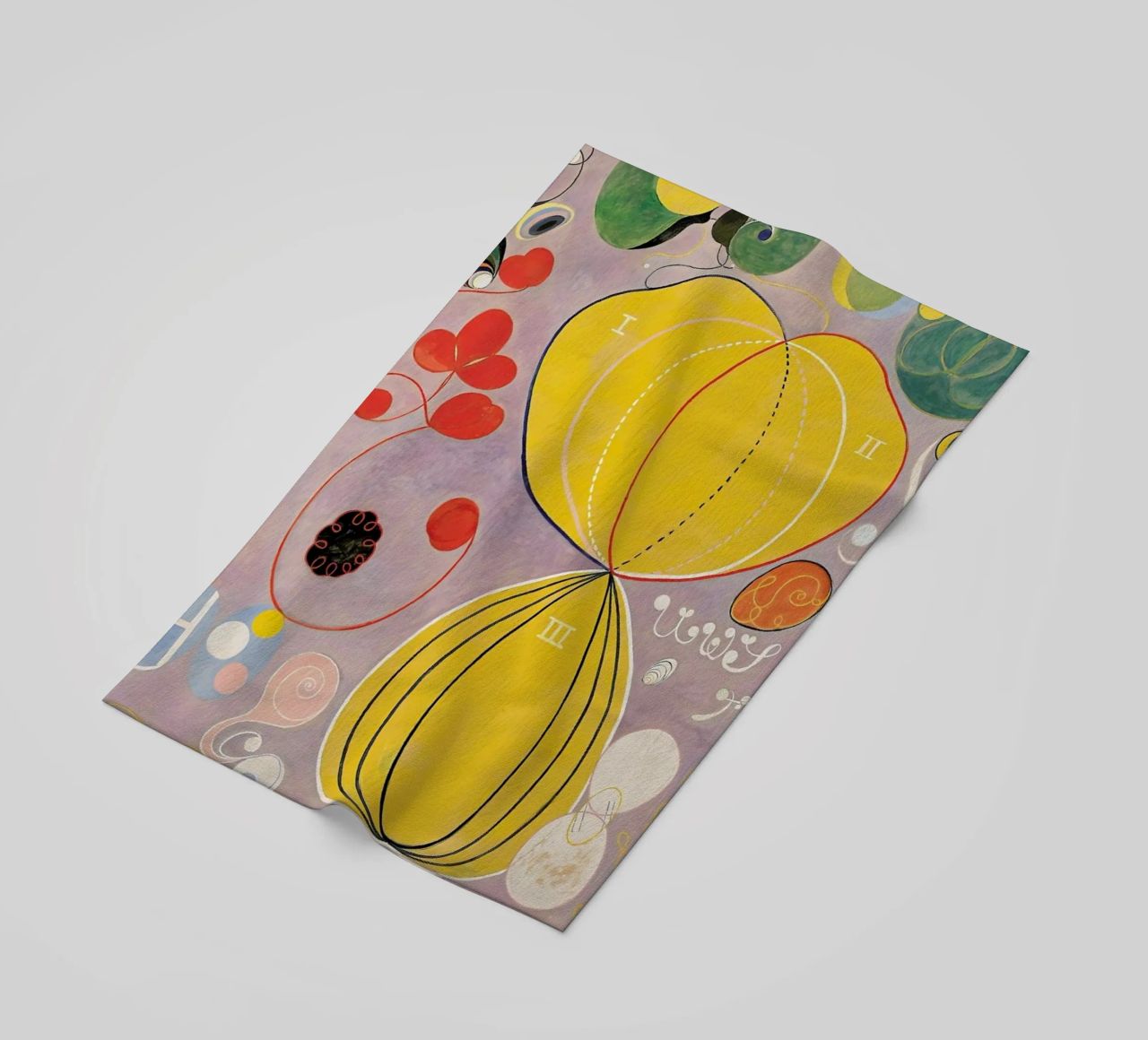 Hilma af Klint - The Ten Largest, No. 7 III telo mare da Vintage by JUNIQE