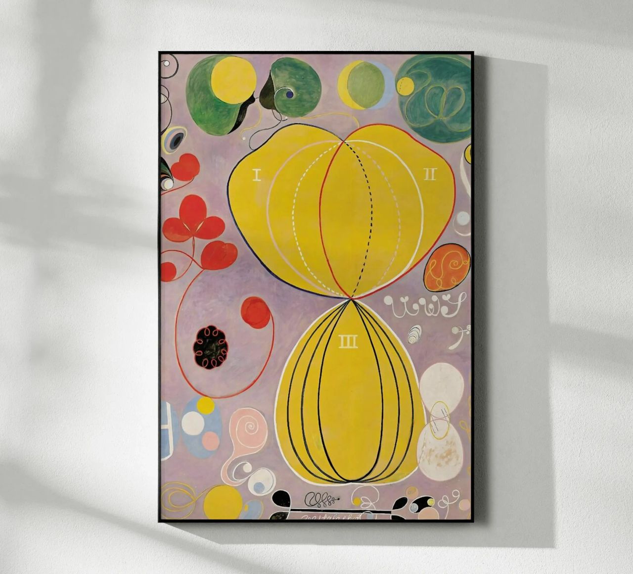 Hilma af Klint - The Ten Largest, No. 7 III plexiglass da Vintage by JUNIQE