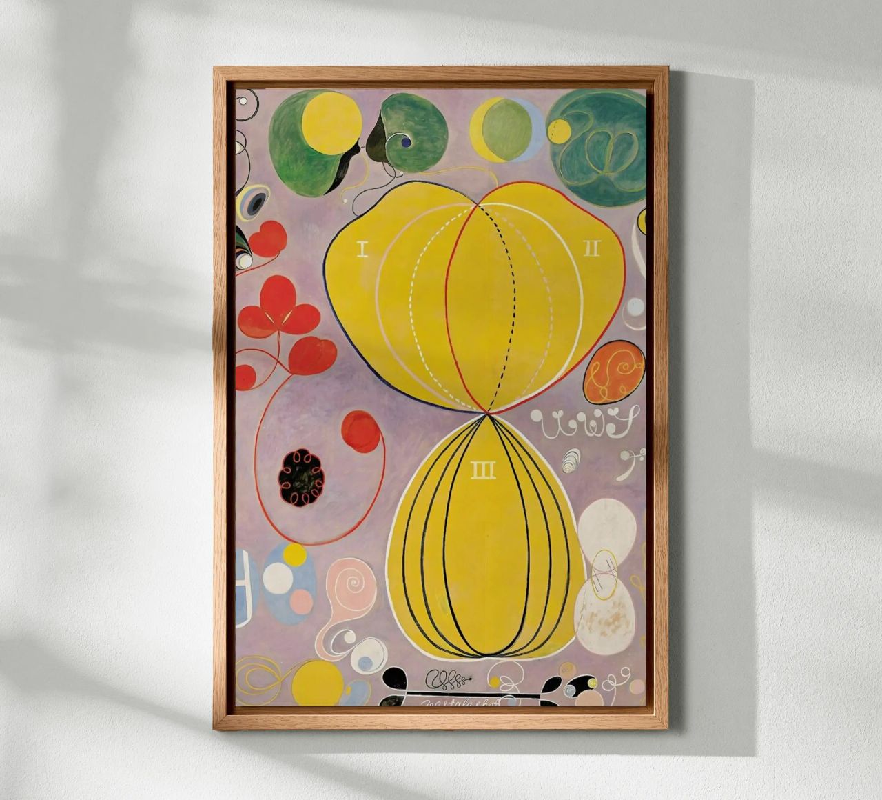 Hilma af Klint - The Ten Largest, No. 7 III canvas by Vintage by JUNIQE