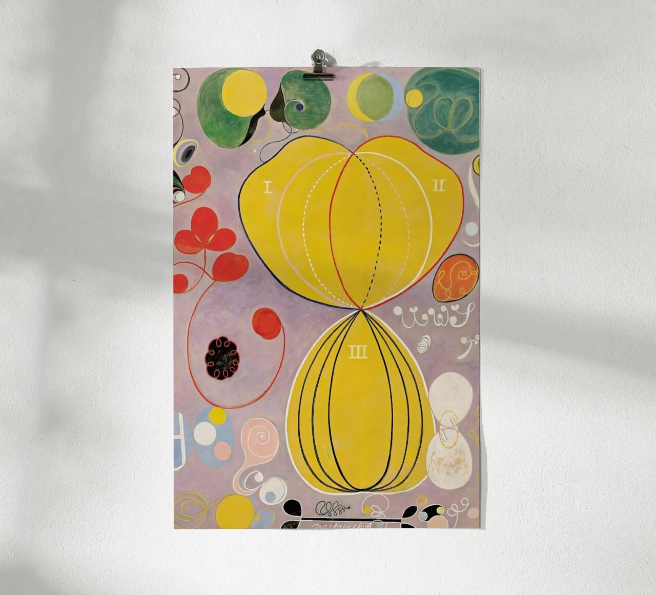 Hilma af Klint - The Ten Largest, No. 7 III poster de Vintage by JUNIQE