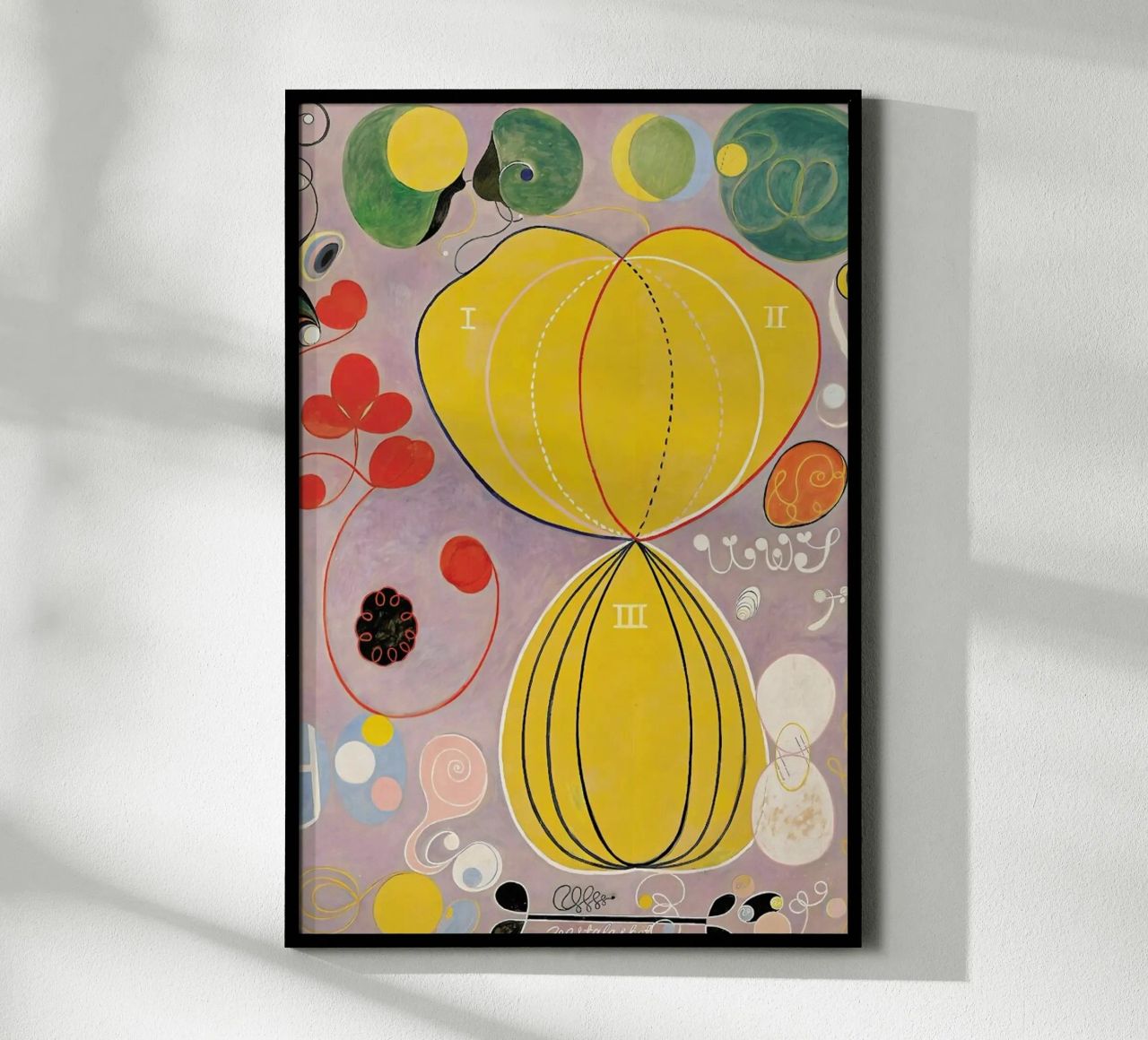 Hilma af Klint - The Ten Largest, No. 7 III poster de Vintage by JUNIQE