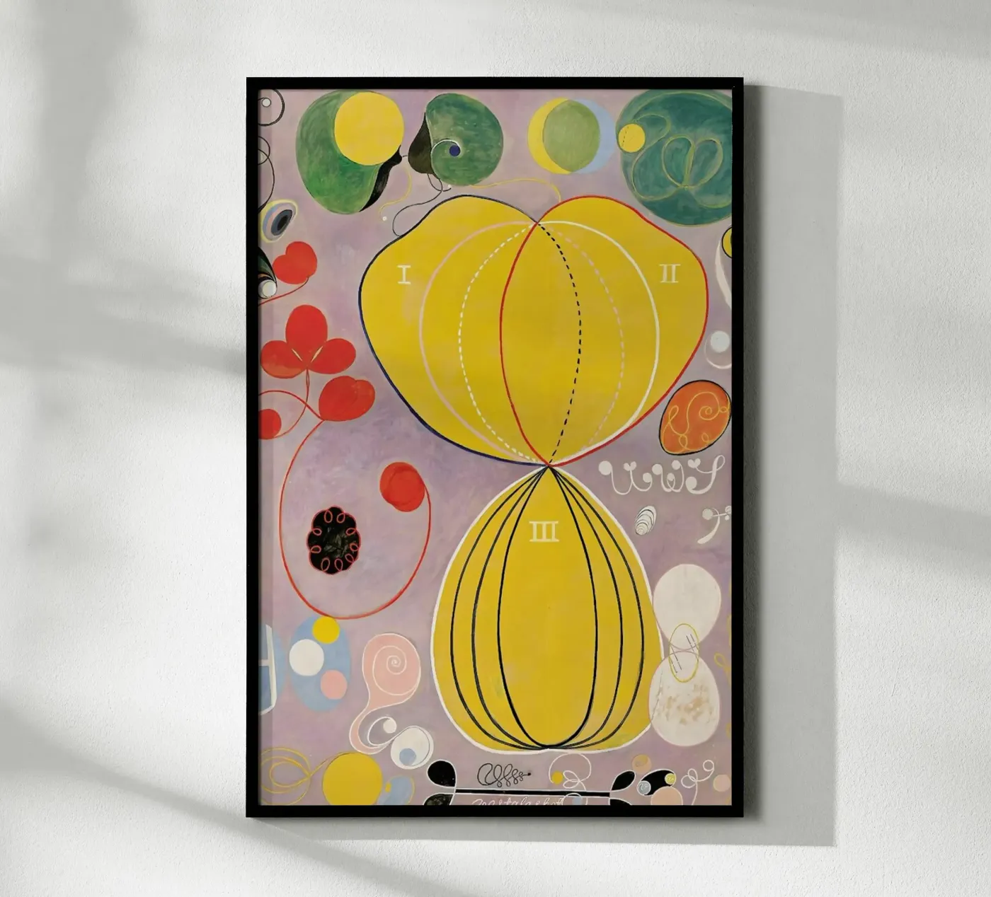 Hilma af Klint - The Ten Largest, No. 7 III Poster von Vintage by JUNIQE