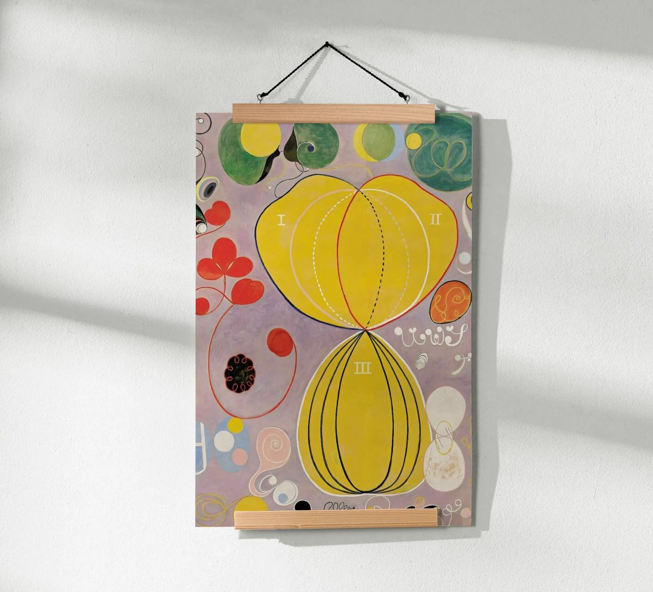 Hilma af Klint - The Ten Largest, No. 7 III poster de Vintage by JUNIQE