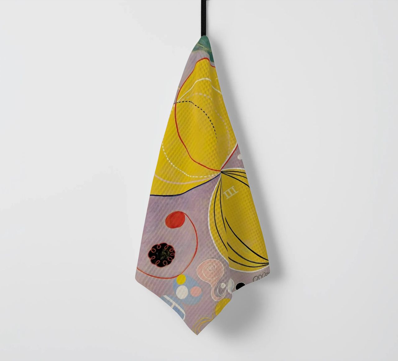 Hilma af Klint - The Ten Largest, No. 7 III torchon de Vintage by JUNIQE