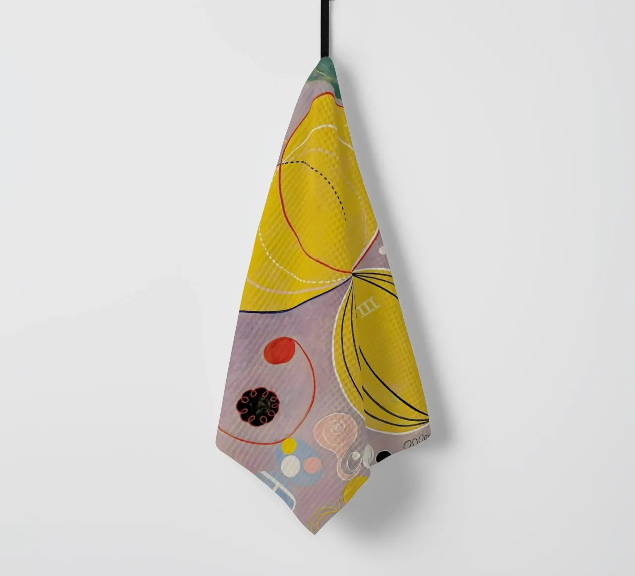 Hilma af Klint - The Ten Largest, No. 7 III Geschirrtuch von Vintage by JUNIQE