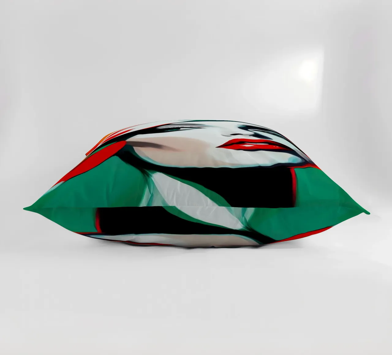 Vrouw modern abstract decorative cushion by Imagine