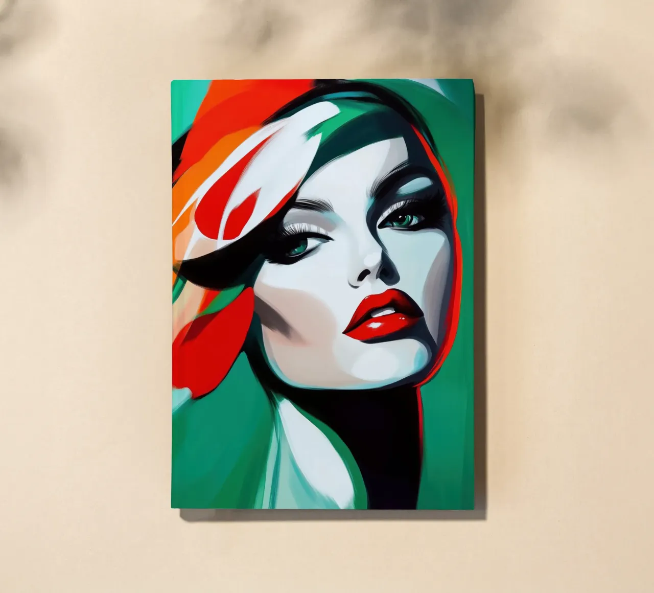 Vrouw modern abstract notebook by Imagine