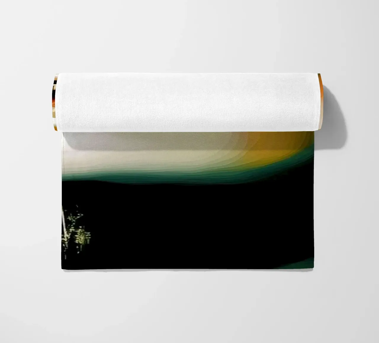 Vrouw modern abstract beach towel by Imagine