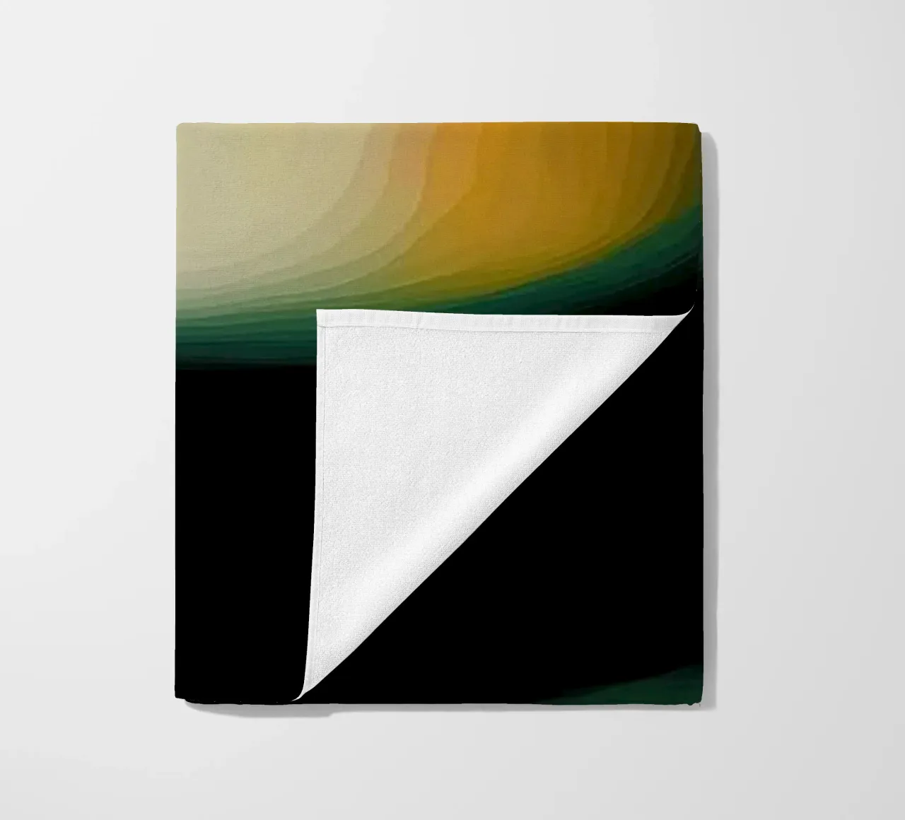 Vrouw modern abstract beach towel by Imagine