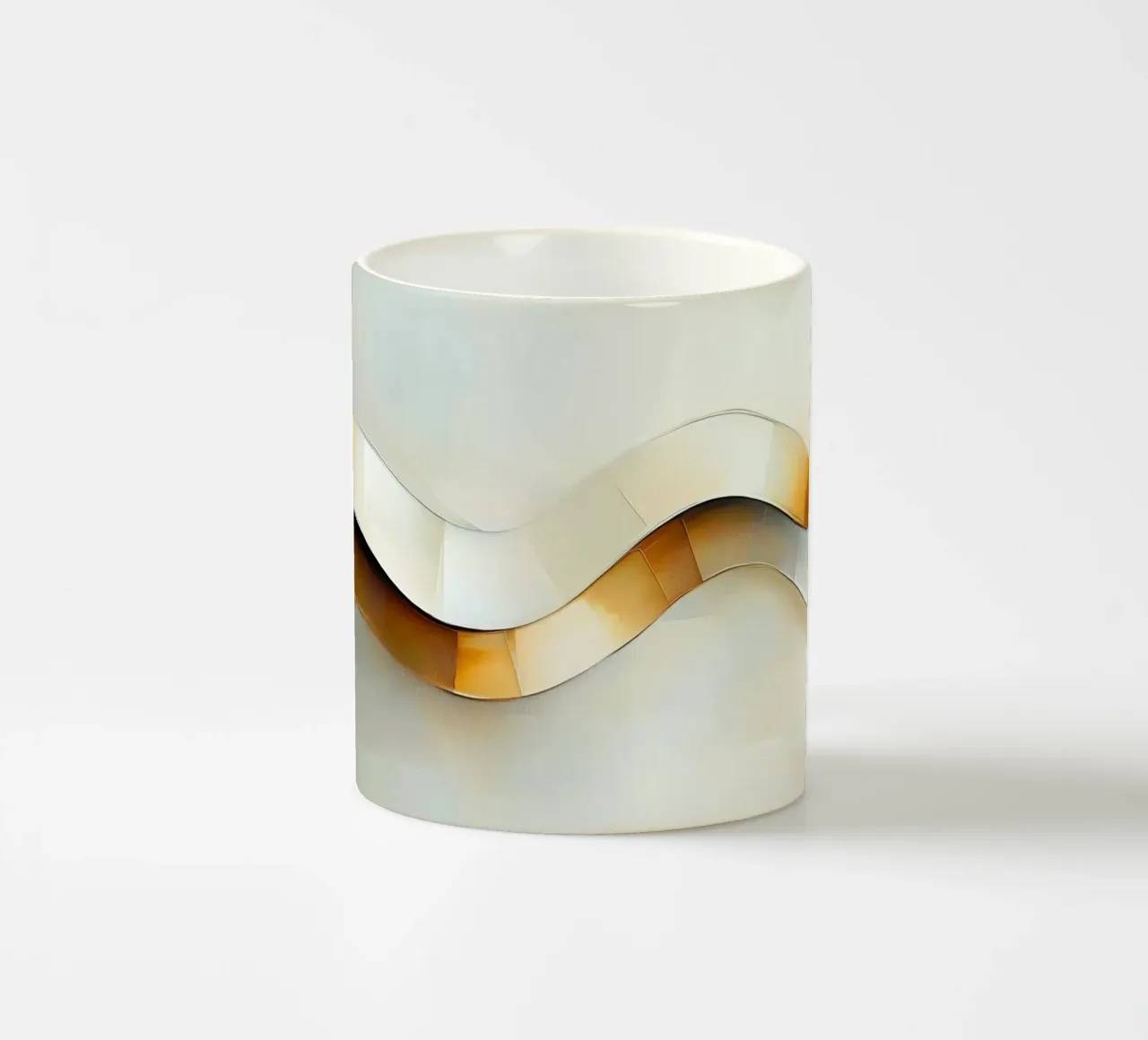Onda astratta tazza in ceramica da Imagine