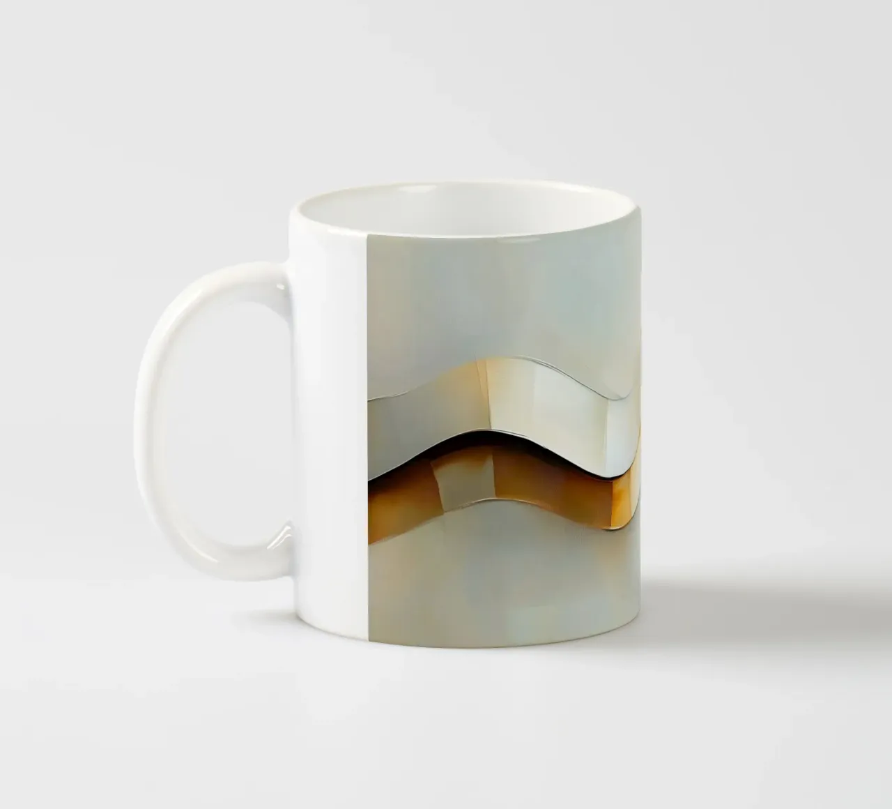 Onda astratta tazza in ceramica da Imagine
