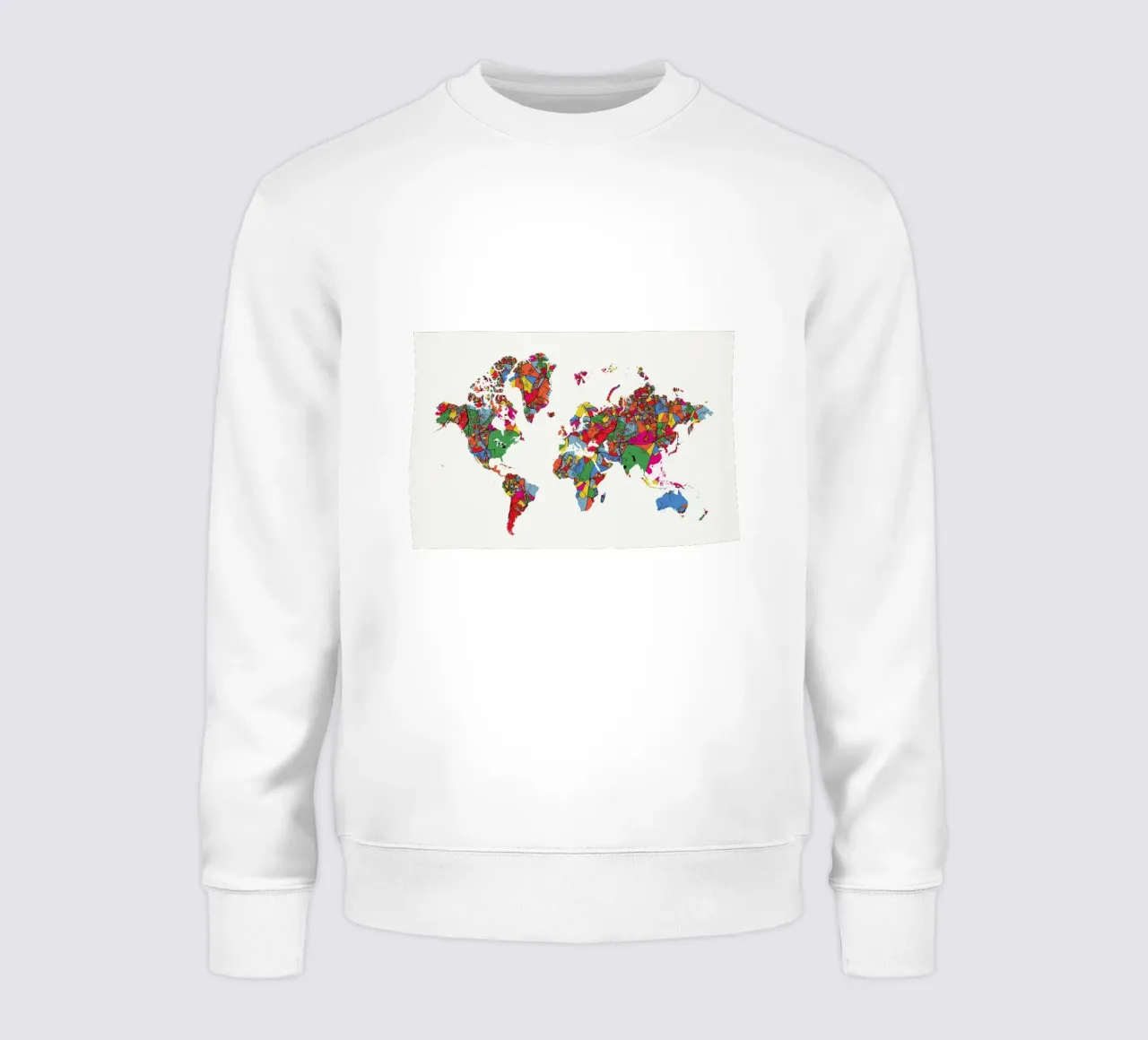 World Map II sweat de The Cartography Collection