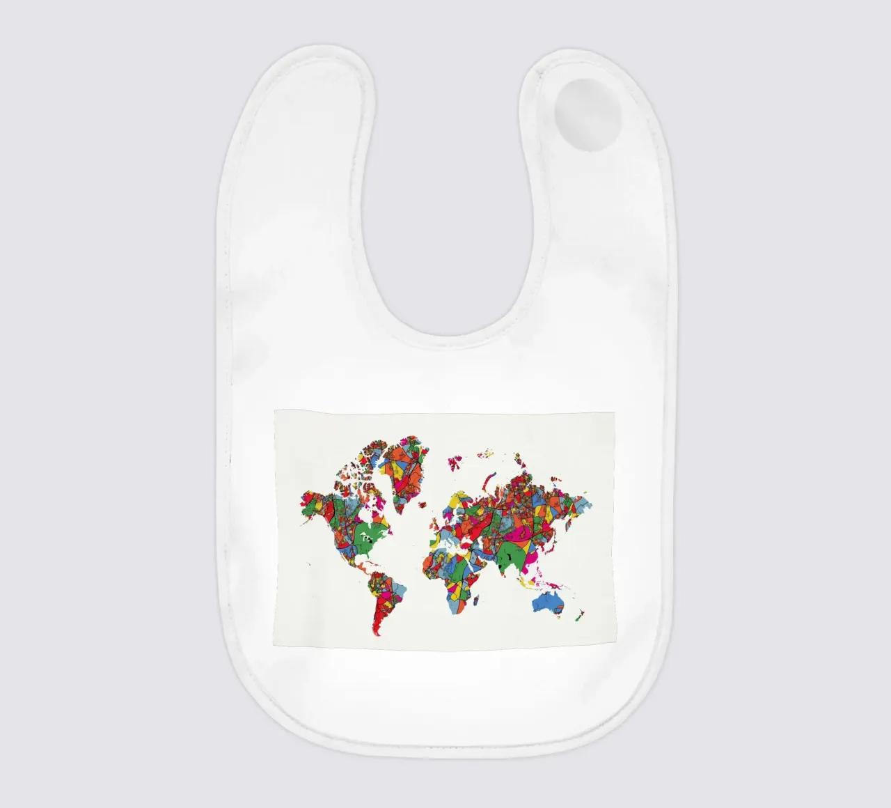 World Map II babero de The Cartography Collection