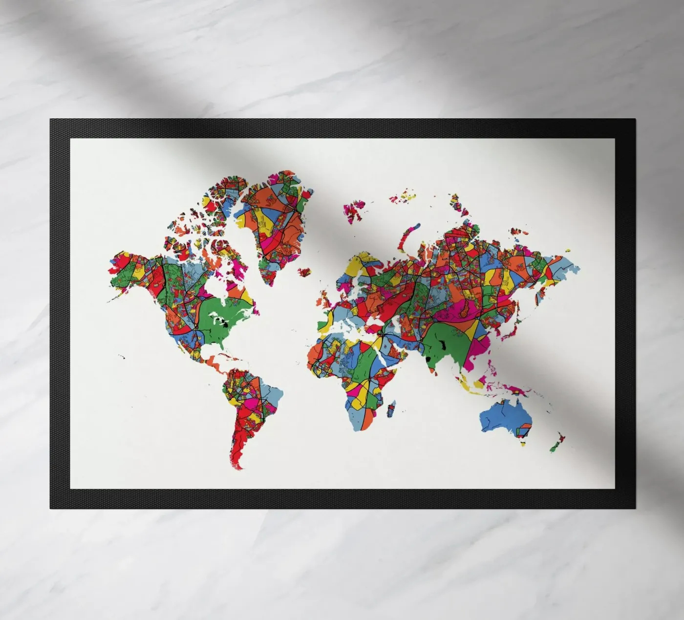 World Map II zerbino da The Cartography Collection
