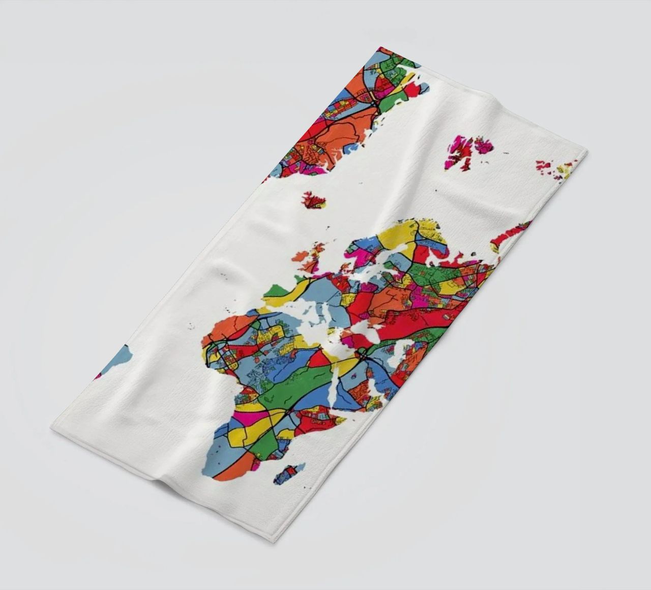 World Map II telo mare da The Cartography Collection
