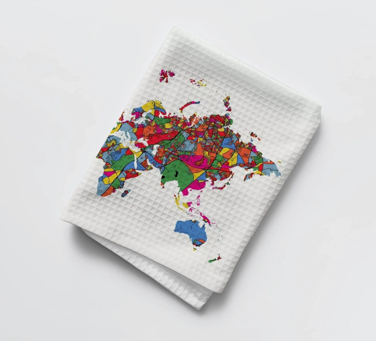 World Map II canovaccio da cucina da The Cartography Collection