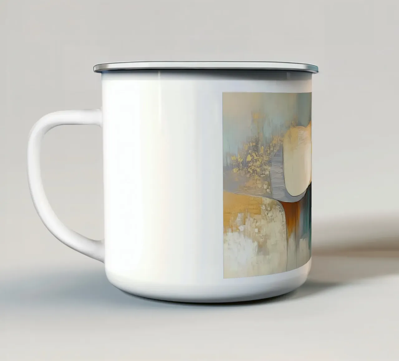 Arte organica tazza in smalto da Imagine