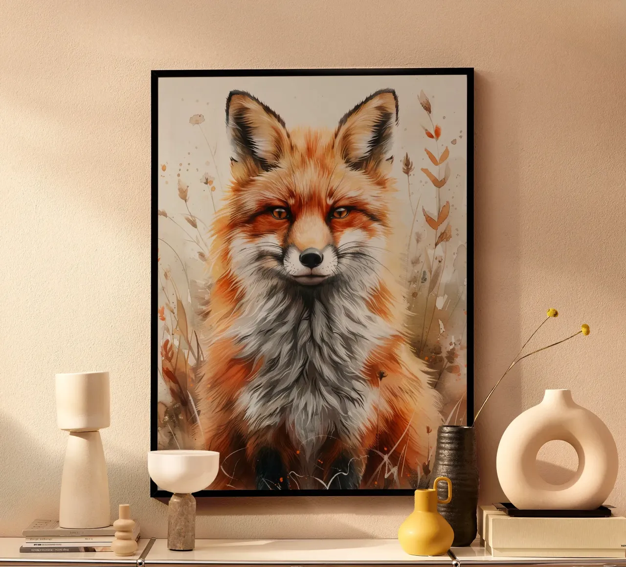 Baby Fox Hahnemühle von Mateo