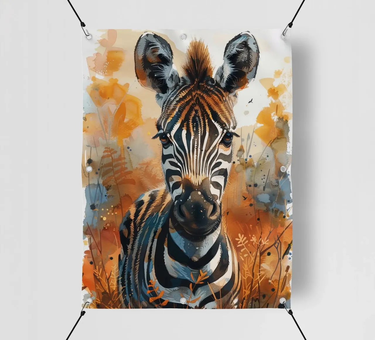 Baby Zebra telo in pvc da Mateo