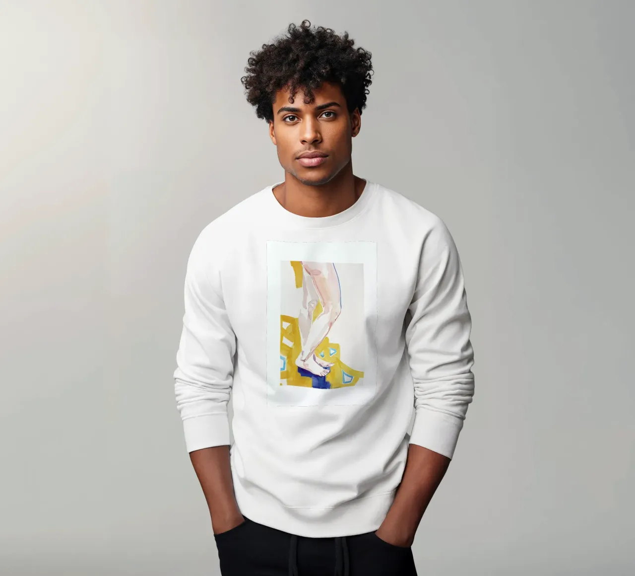Relaxed sweatshirt by Graphite