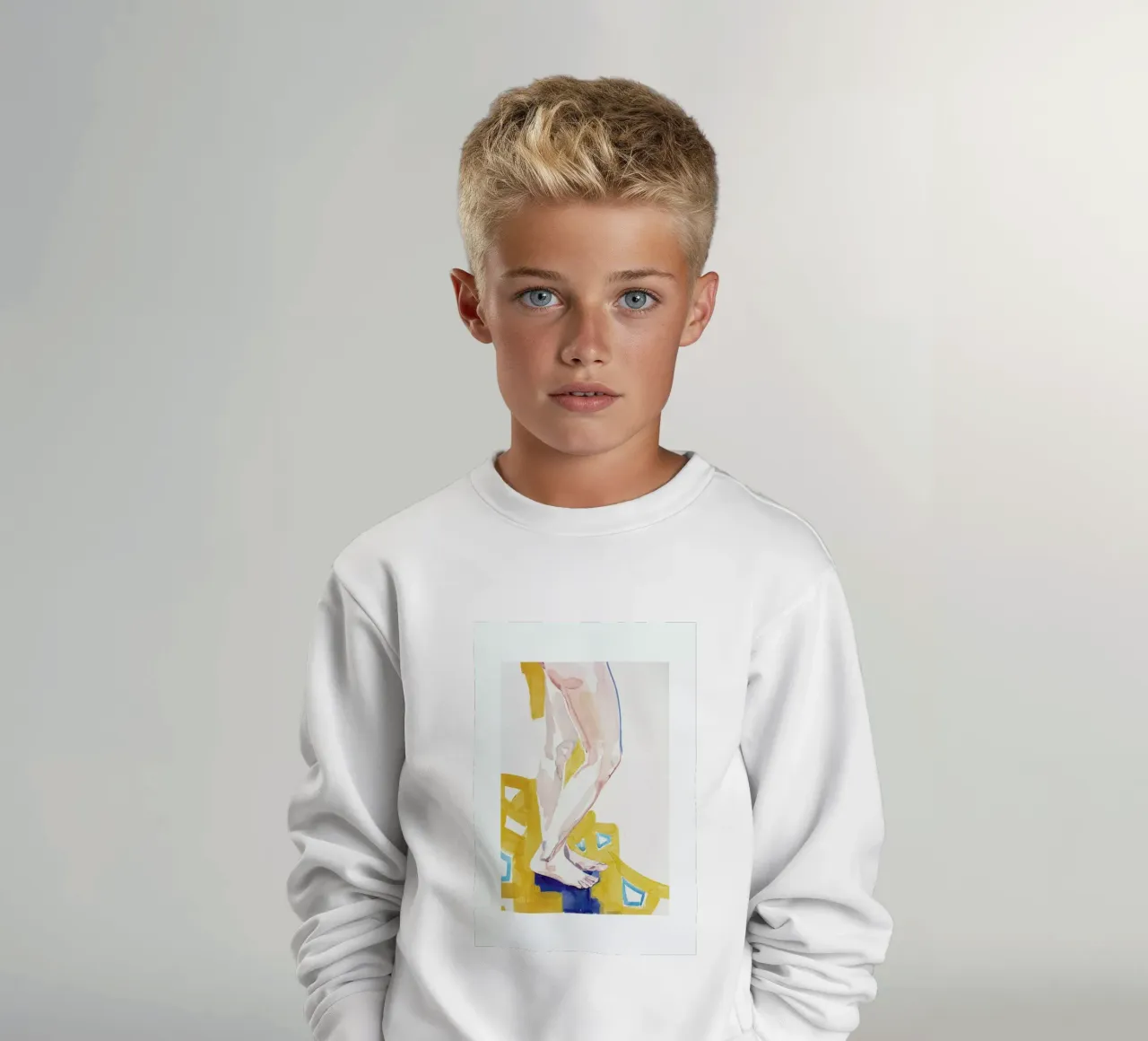 Relaxed felpa bambino da Graphite