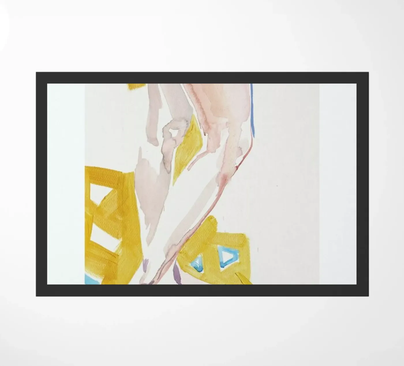 Relaxed deurmat van Graphite