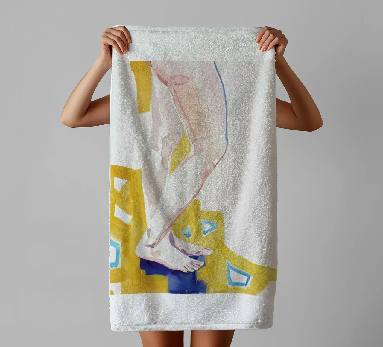Relaxed asciugamano da bagno da Graphite