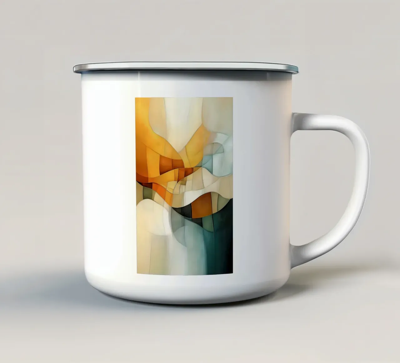 Arte organica tazza in smalto da Imagine