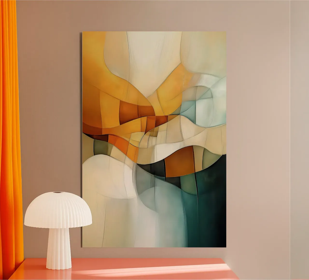 Arte organica alluminio dibond da Imagine