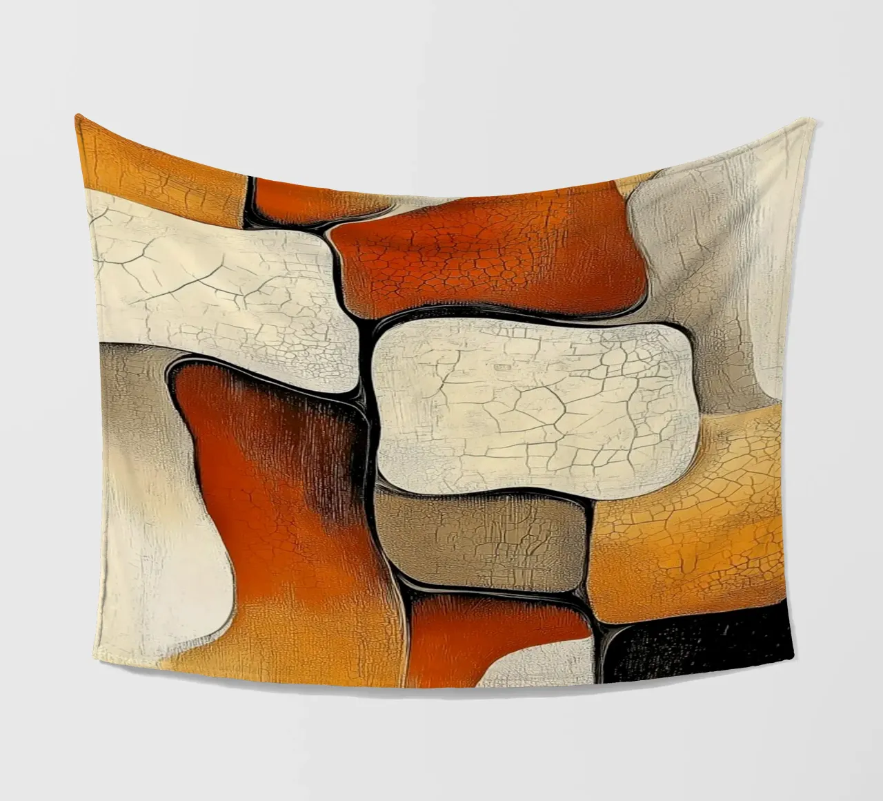 Astratto organico coperta in pile da Imagine