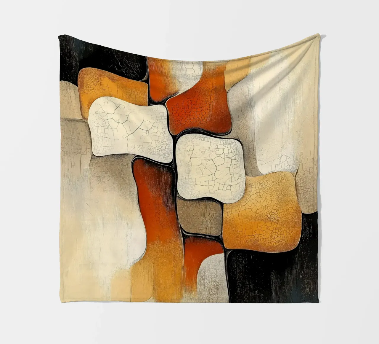 Astratto organico coperta in pile da Imagine