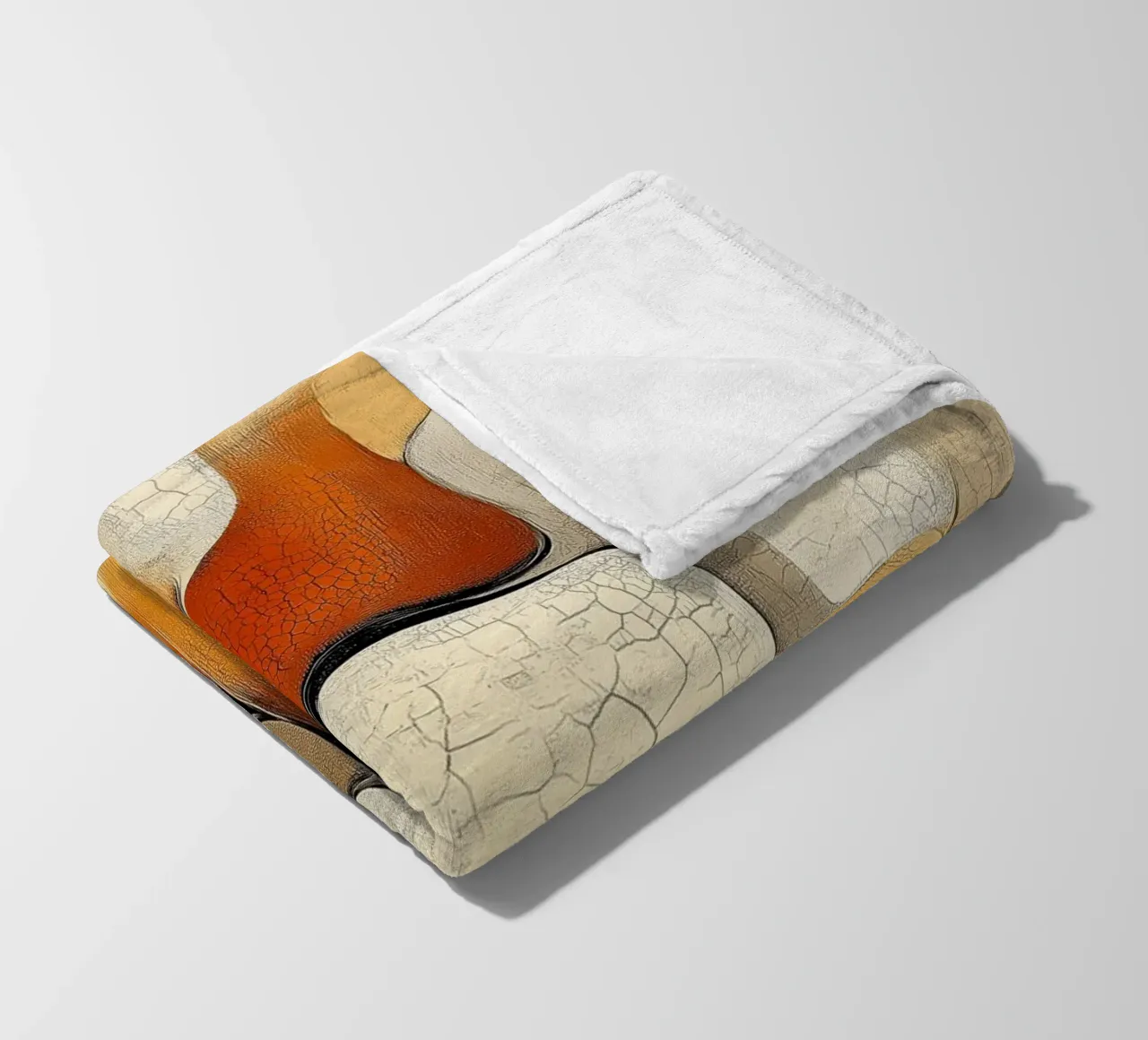Astratto organico coperta in pile da Imagine