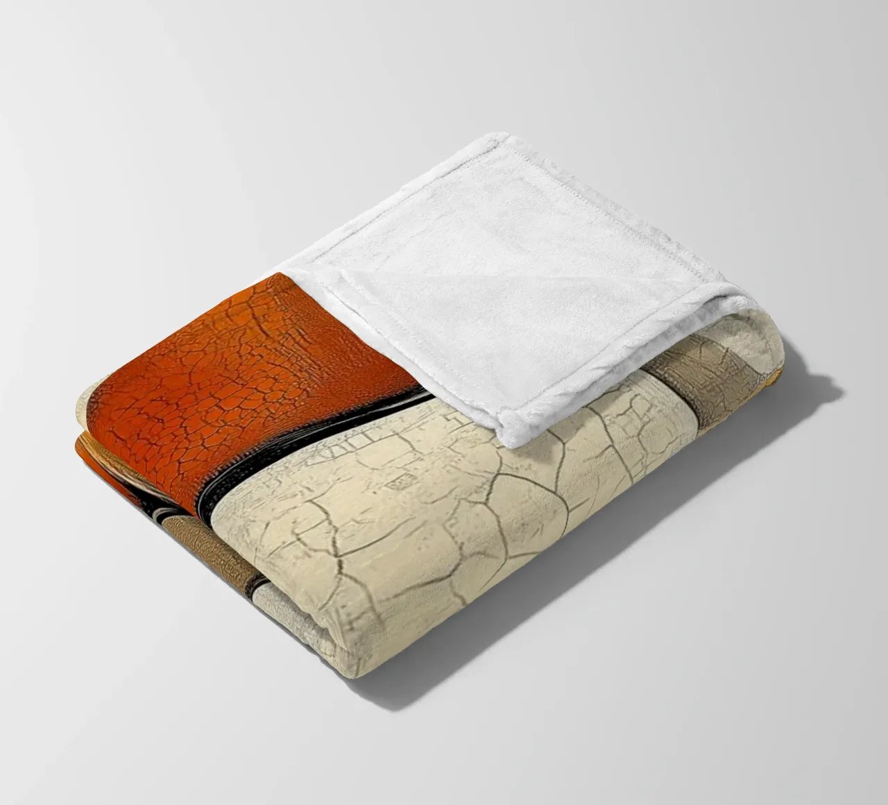 Astratto organico coperta in pile da Imagine