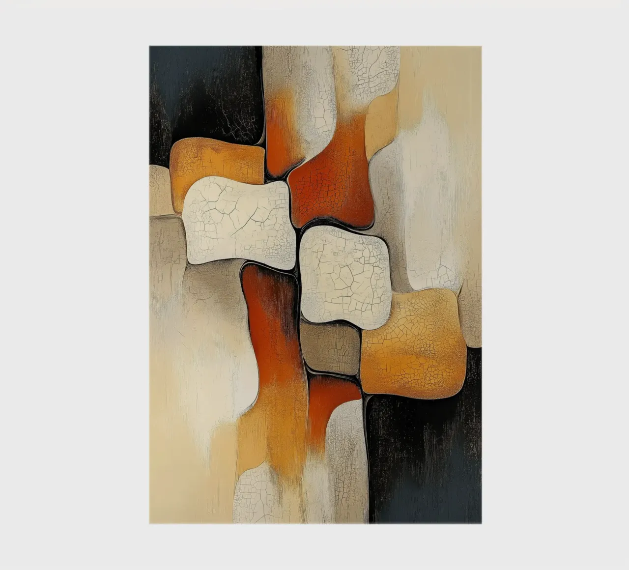 Organic abstract notebook by Imagine
