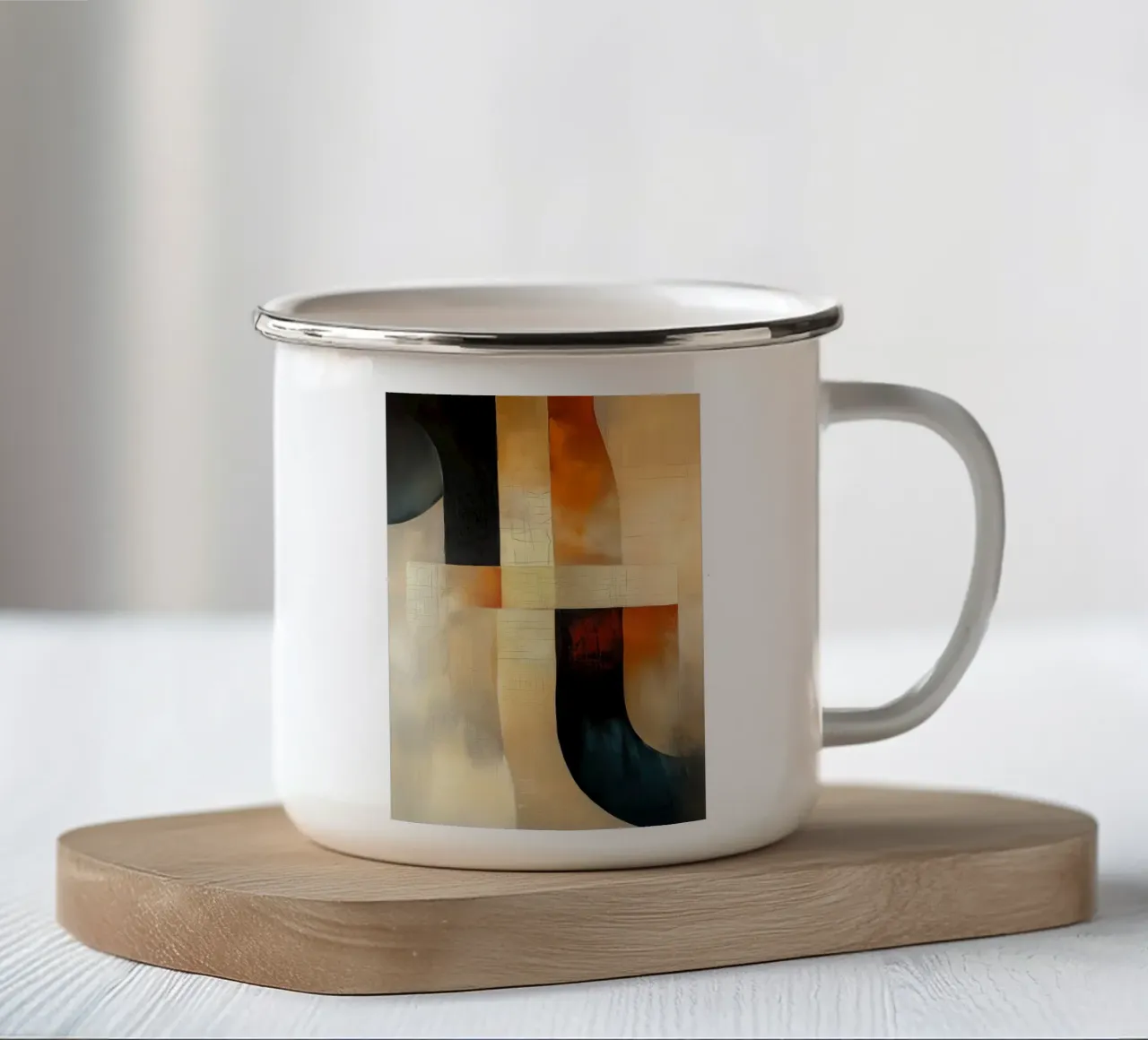 Design bohémien tazza in smalto da Imagine