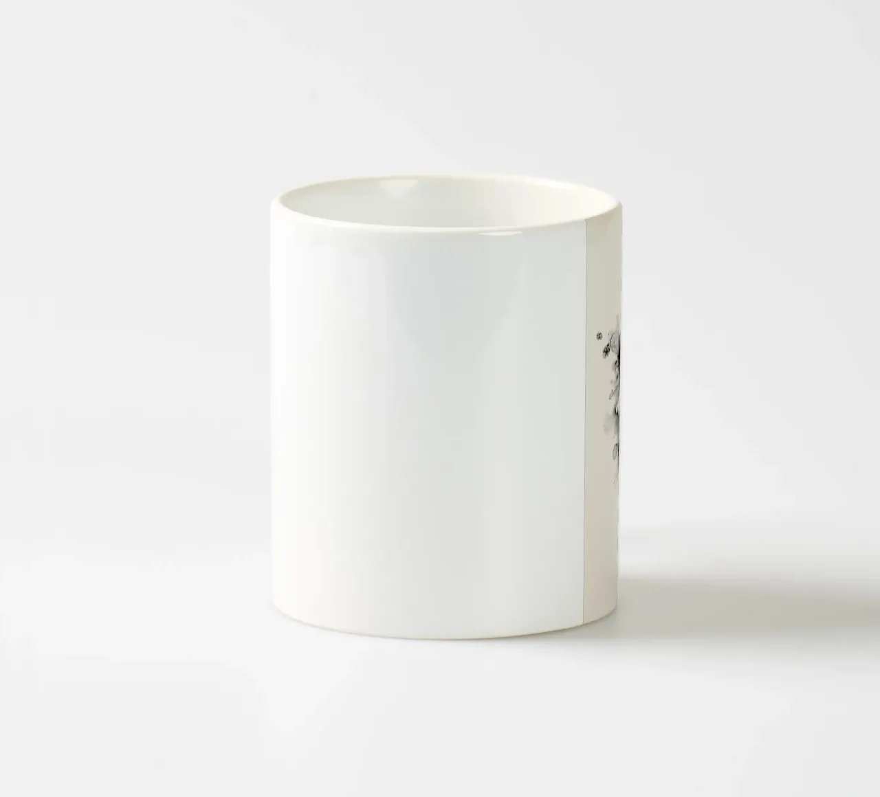 Ink Butterfly Greyscale tazza in ceramica da Flora & Fauna