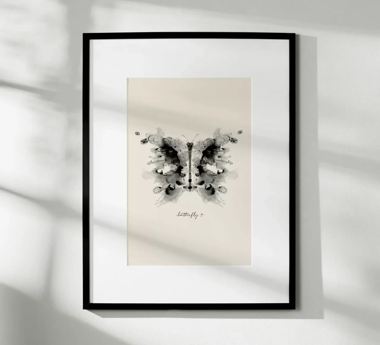 Ink Butterfly Greyscale carta hahnemühle da Flora & Fauna