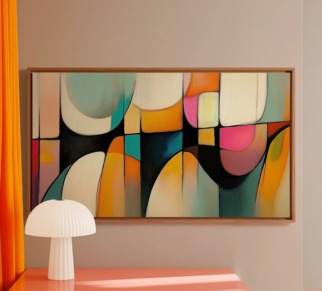 Boheems ontwerp canvas van Imagine