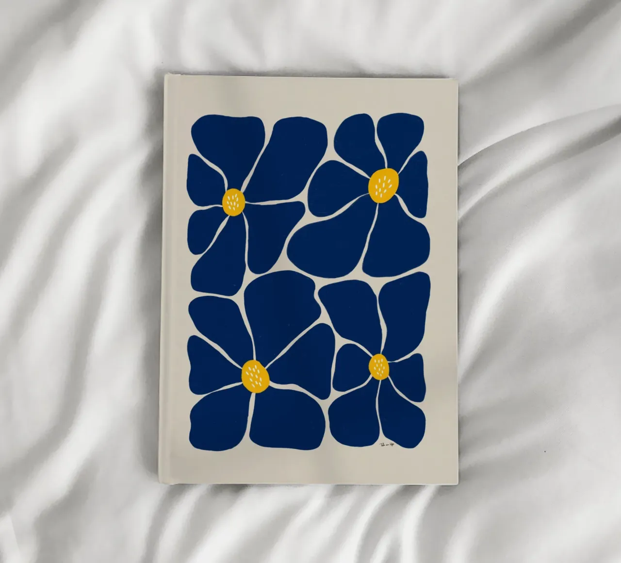 Blooms No. 01 notebook by Floral by Tida