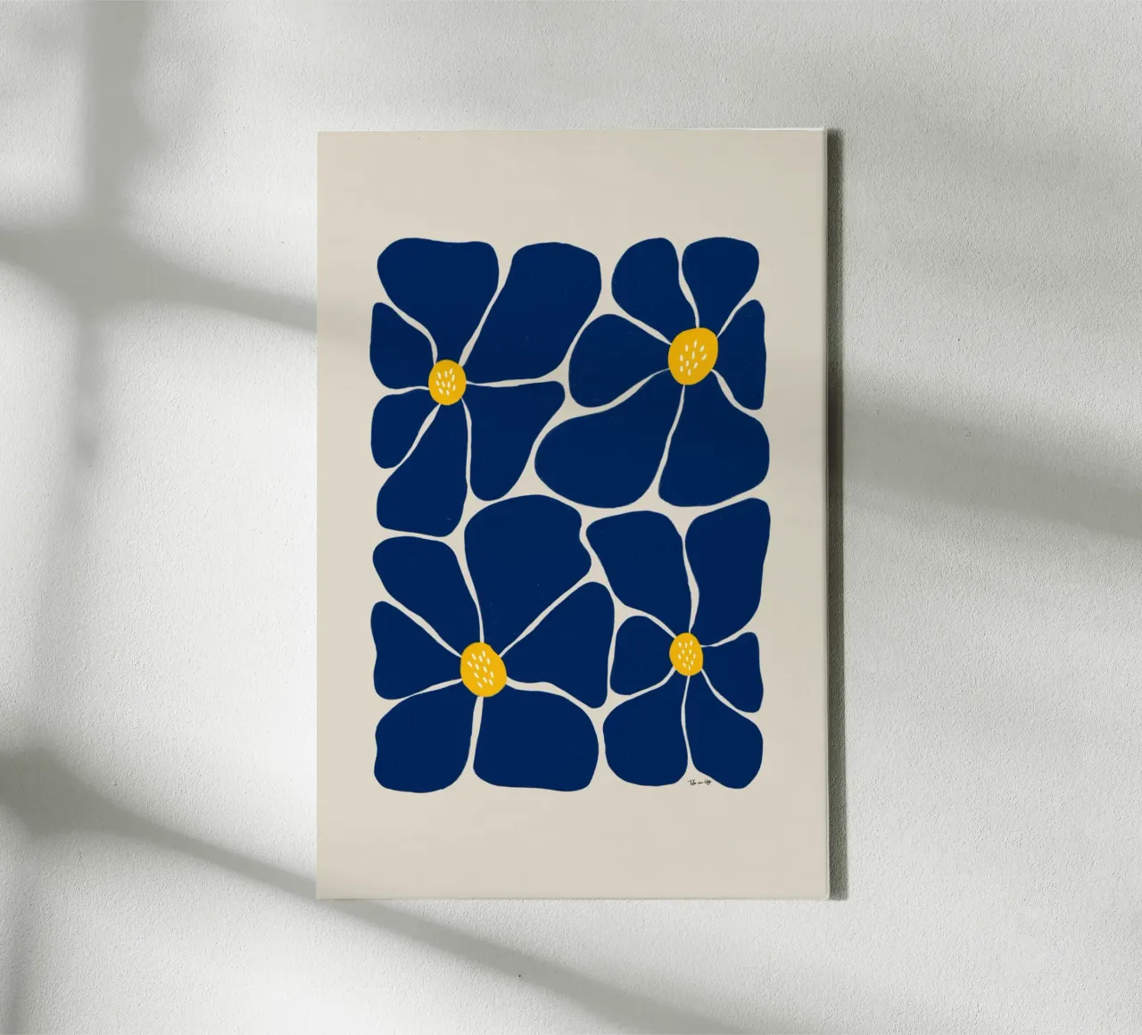 Blooms No. 01 tela da Tida vom Weg
