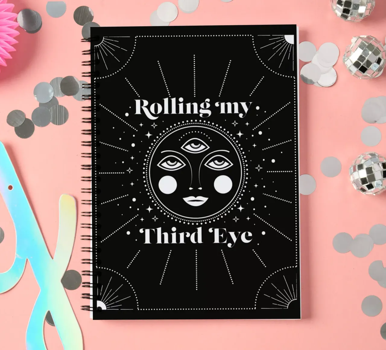Rolling Third Eye diario ad anelli da cafelab