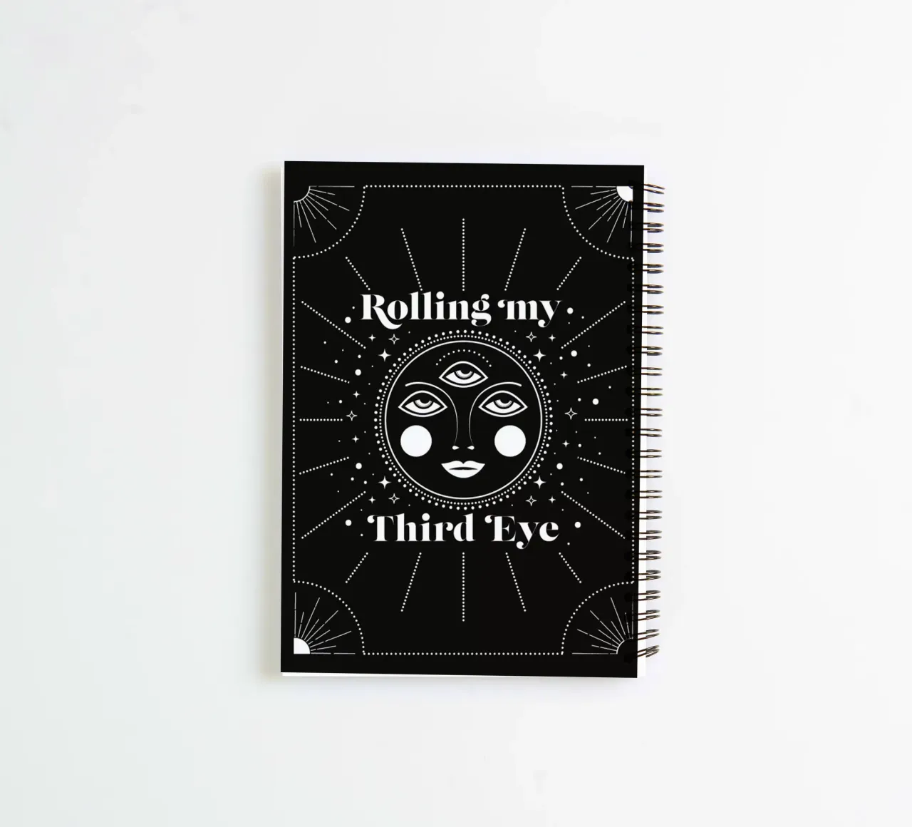 Rolling Third Eye diario ad anelli da cafelab