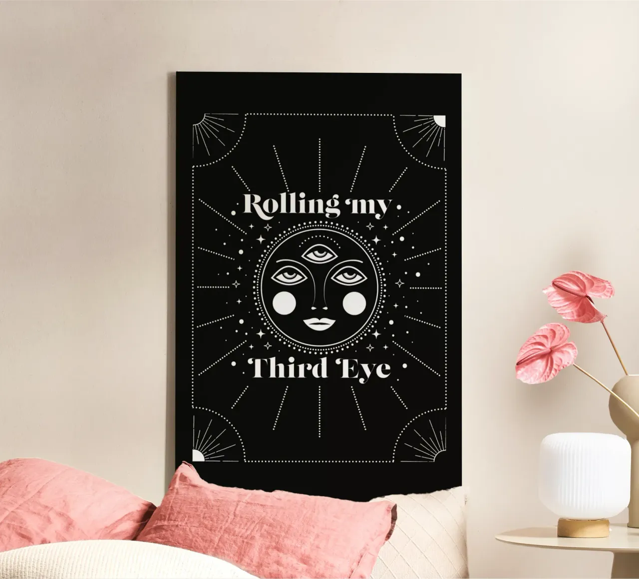 Rolling Third Eye tela da cafelab