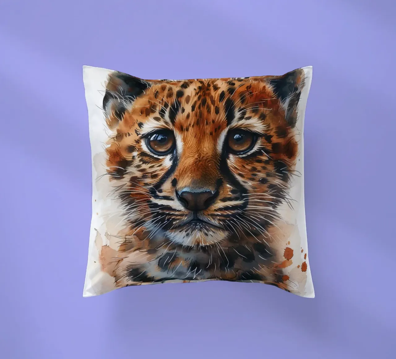 Baby Leopard cuscino da Mateo