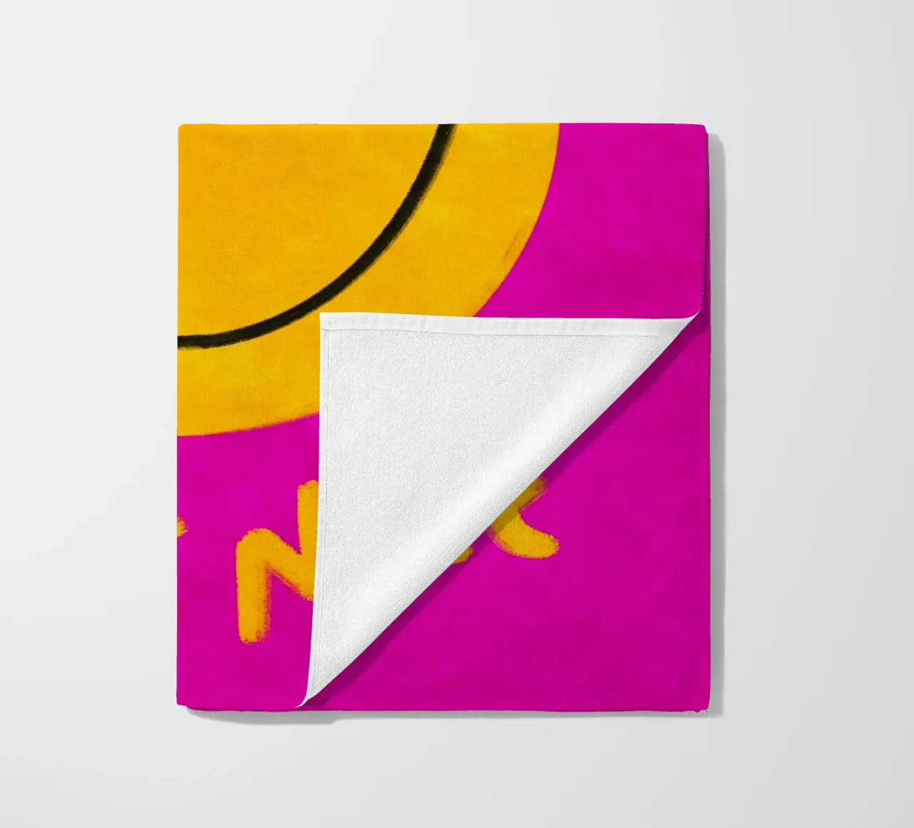 It's nice to be nice - Smiley telo mare da Illustration Raissa Oltmanns