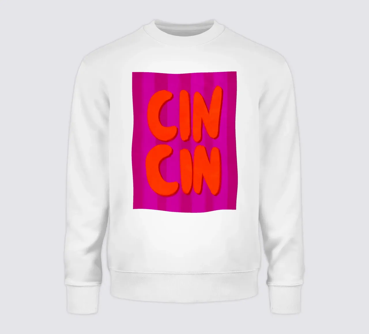 CIN CIN - Handlettering Sweatshirt von Illustration Raissa Oltmanns