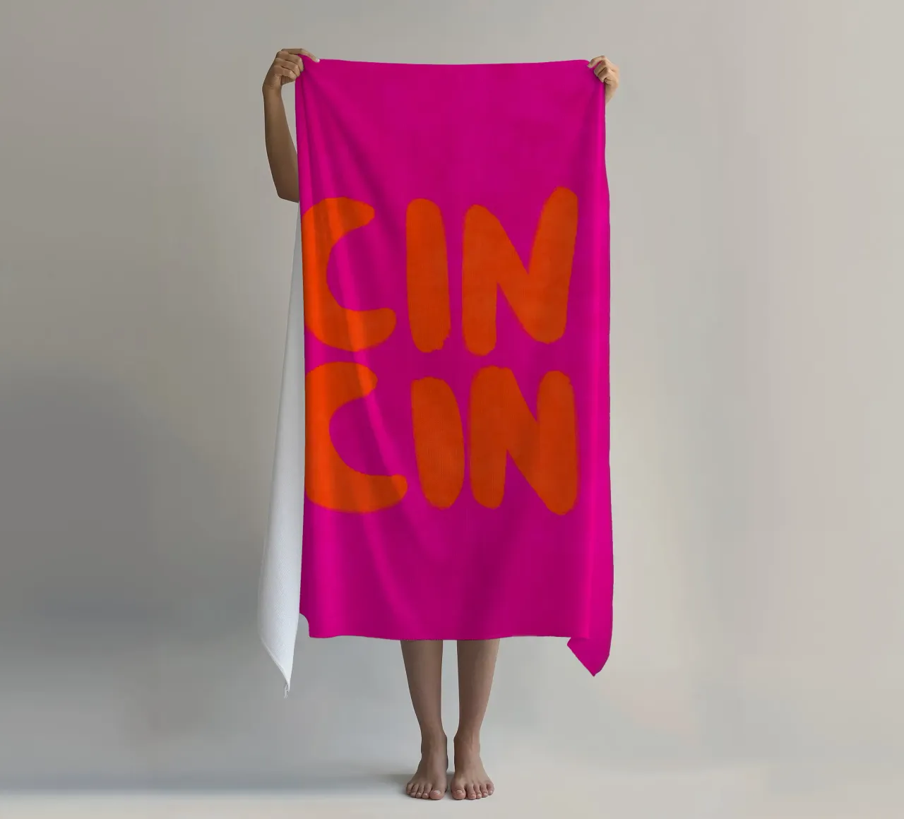 CIN CIN - Handlettering telo mare da Illustration Raissa Oltmanns