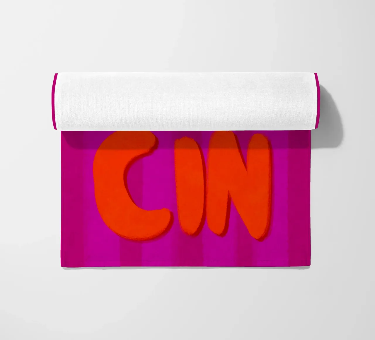 CIN CIN - Handlettering telo mare da Illustration Raissa Oltmanns